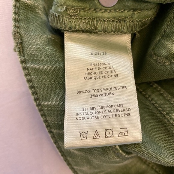 WASH LAB Low Rise Slim Stretch Jeans, Size 29 - Picture 5 of 7